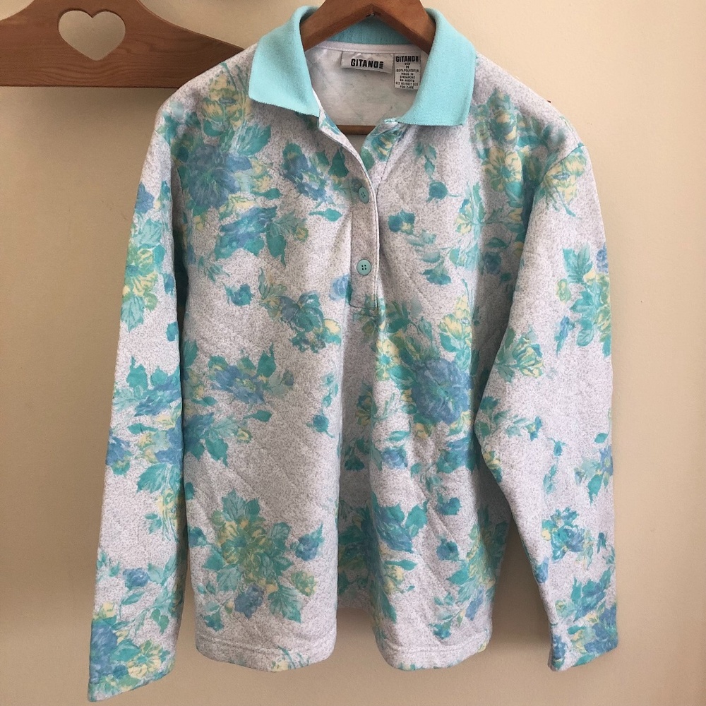 Womens Vintage floral shirt